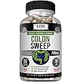 Kaya Naturals Colon Sweep | Colon Cleanser Detox for Weight Management 30-Day Fast-Acting with Herbs & Probiotics, Supports Healthy Bowel Movements, Cleansing Formula with Fiber, Non-GMO - 60 Capsules