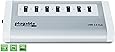 Plugable 7-Port Aluminum USB 3.0 SuperSpeed Hub with 20W Power Adapter