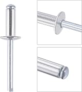 sourcing map Aluminum Blind Rivets 6mm Dia 16mm Grip Silver Tone Core Pull view 3