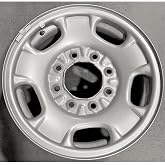 17" 17x7.5" Reconditioned Factory OEM Silver Steel Wheel Rim for Chevrolet Silverado 2500 350 2011-2025; GMC Sierra 2500 3500 2011-2025 | 8095 | 9597724