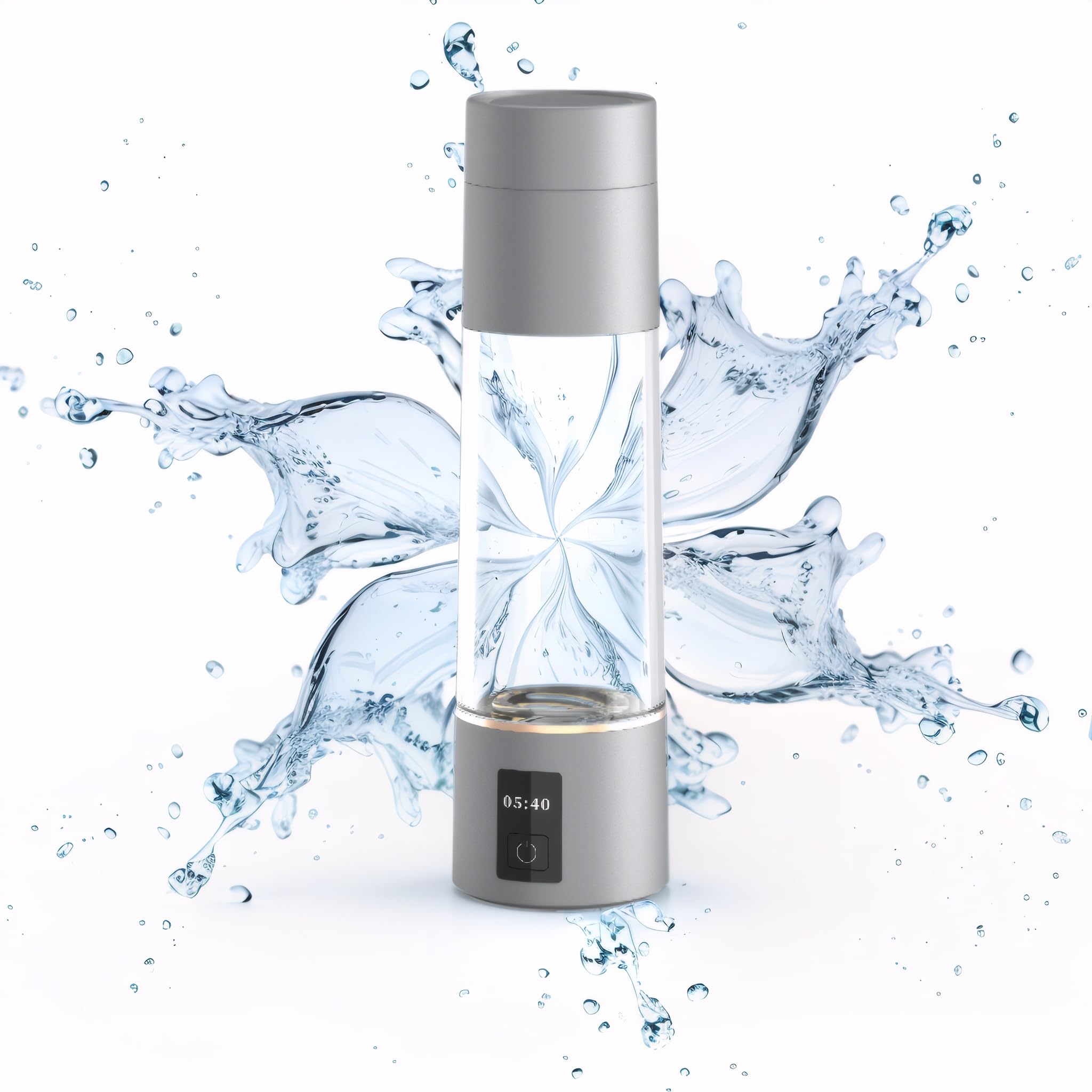 Photo 1 of  ONE USB Rechargeable Hydrogen Water Bottle Portable Hydrogen Water Bottle Generator Machine Hydrogen Water Ionizer Glass Health Cup