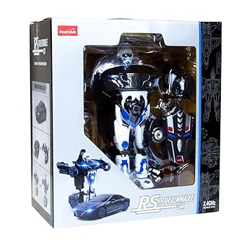 rastar remote control transformable car