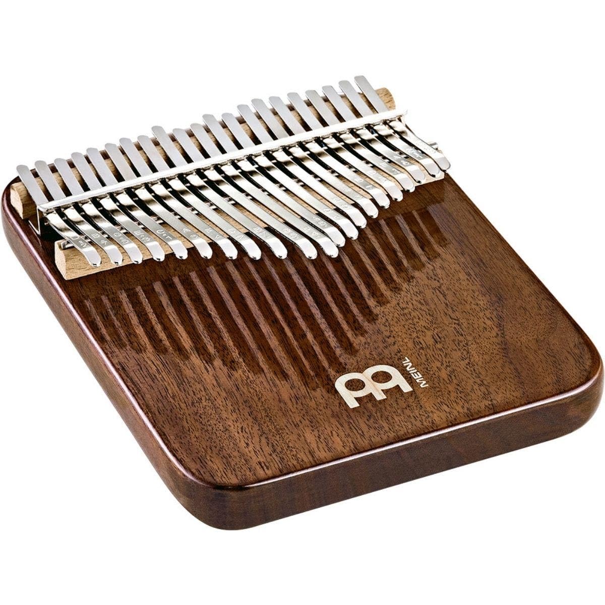 Sonic Energy Solid Body Kalimba – 21 notes in C Major – For Meditation, Yoga Percussion – Black Walnut Wood – Including Accessories (KL2101S)
