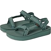 Teva Women's Midform Universal Canvas Sandal, Silver Pine, 7