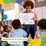 Ohuhu 30 Pack A4 Double-Sided Mini Whiteboards with 30 Pens & 30 Erasers view 8