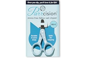 NECOICHI Purrcision Feline Nail Clippers(Basic, Mint)