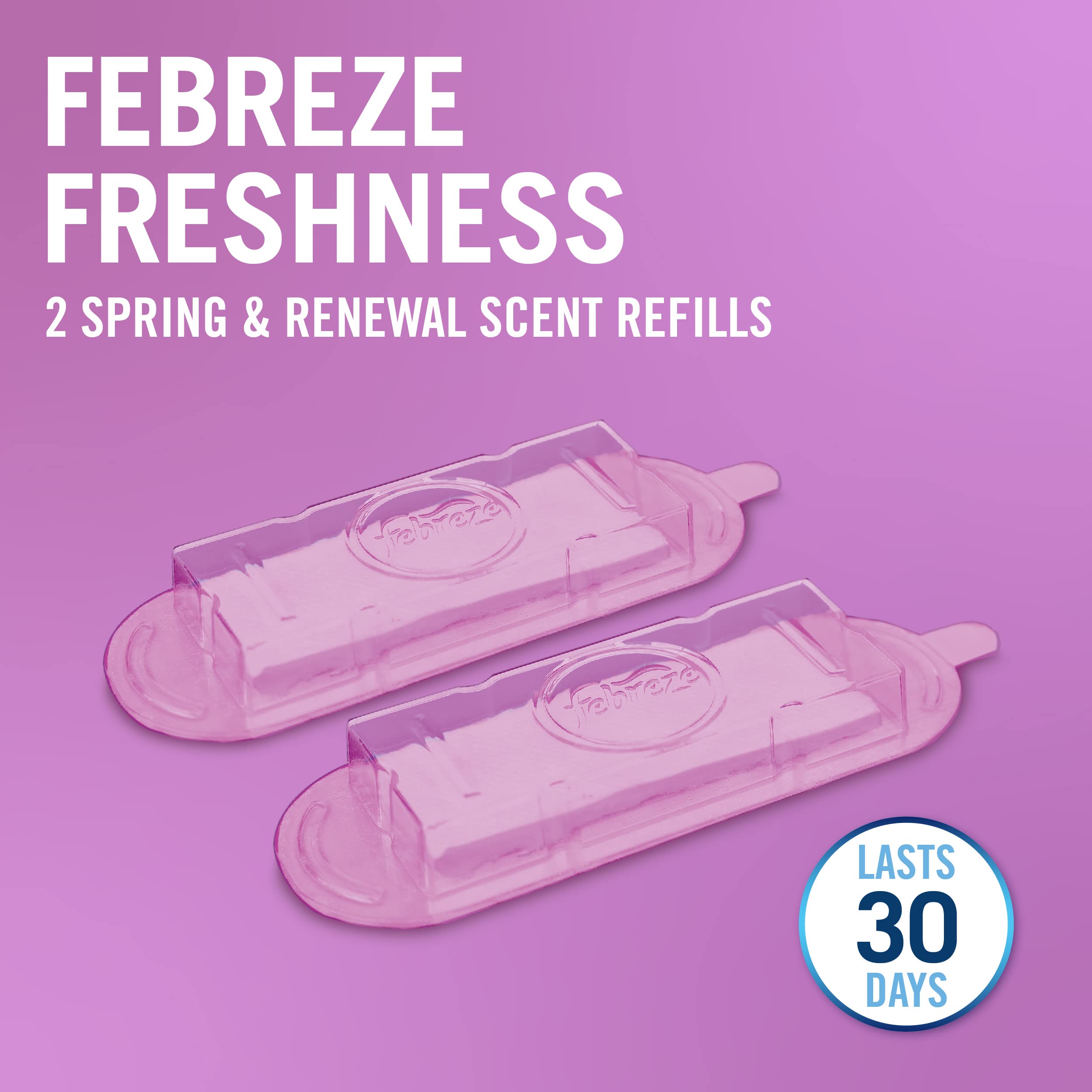 Spring & Renewal Air Purifier Scent Refill, 2-Pack, FRF102P Febreze Spring & Renewal Air Purifier Scent Refill, 2-Pack, FRF102P