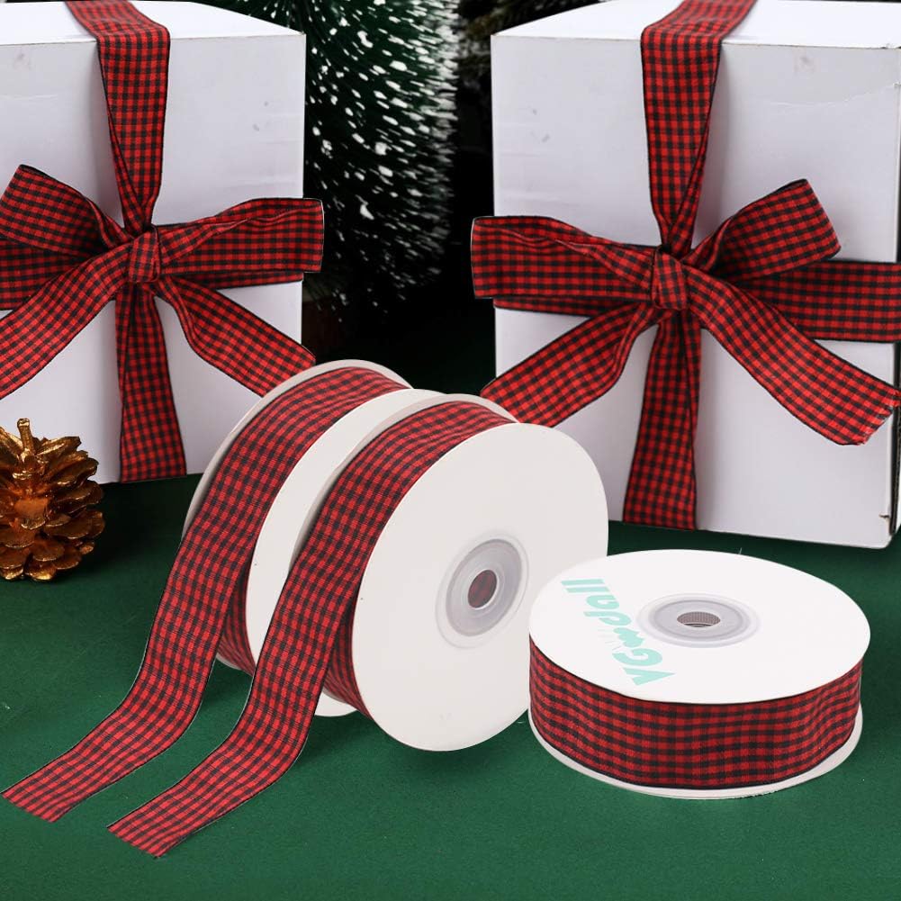 The Best Buffalo Plaid Ribbon