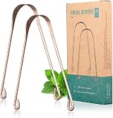 Y-Kelin Copper Tongue Scraper Brush Set - 2 Pcs for Oral Care view 1