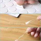 JANYUN 280 PCS Double Sided Adhesive Dots 20mm Clear Putty Removable Waterproof view 3