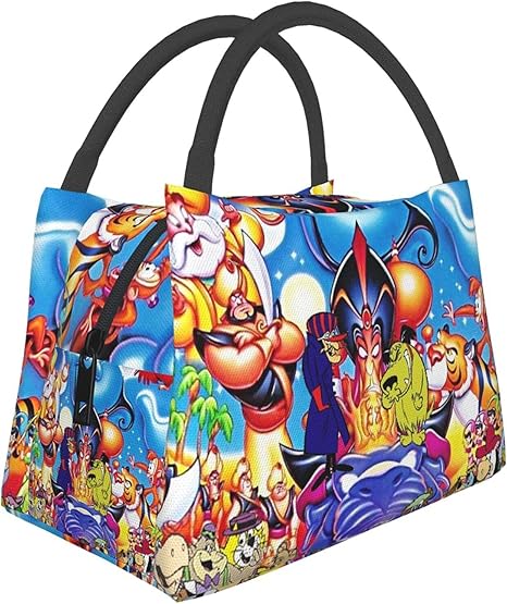 Amazon 保冷ランチバッグ おしゃれ人気アリス イン ワンダーランド 4 弁当バッグ 大容量 食品収納 保温 断熱 大容量 高級 漏れ防止 耐衝撃 通勤 旅行 保温バッグ ランチバッグ ランチ巾着 ランチベルト オンライン通販