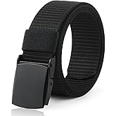 AWAYTR Nylon Boys Baseball Belt - Kids Golf Belt with Metal Buckle for Softball Pants School Uniform Jeans