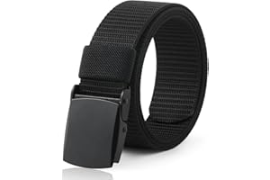 AWAYTR Nylon Boys Baseball Belt - Kids Golf Belt with Metal Buckle for Softball Pants School Uniform Jeans