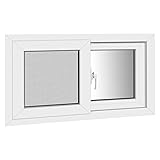 NOOTA Vinyl Basement Window,32" x 14", Basement