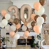 HYKJNBW Yellow Balloons 12 inch 50 Pack Latex Party Decor Helium & Air view 6