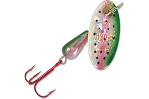 Panther Martin Classic Red Hooks Teardrop Spinners Fishing Lure Catches Trout, Northenpike, Largemouth Bass, Crappie, Salmon,Kokanee and More.