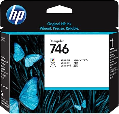 HP 746 Printhead Black High Definition Dual Drop Technology 2400 Nozzle Density