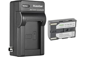 Kastar 1-Pack SB-L110 Battery and AC Wall Charger Replacement for Samsung SB-L110 SB-LS110 (NOT Compatible with SB-L110A), SB-L220 SB-LS220, SB-L70 SB-L70A SB-L70R SB-LS70AB Battery