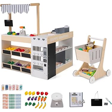 Kit Caisse Enregistreuse En Bois à Assembler - Jeu D'imitation épicerie Pour Enfants, Baker Ross - 6