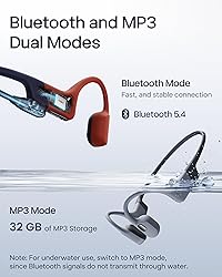 SHOKZ OpenSwim Pro - Open-Ear Bluetooth & MP3 Bone