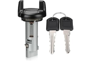 FIT4DRIVE 924-893 Ignition Lock Cylinder with Key Fit For 1998-2002 Chevy Express, Tahoe/GMC Savana, Sonoma, Yukon, Blazer/Cadillac Escalade Replaces# 26049532 CS785L LC63230 (Ignition Cylinder, 1PCS)