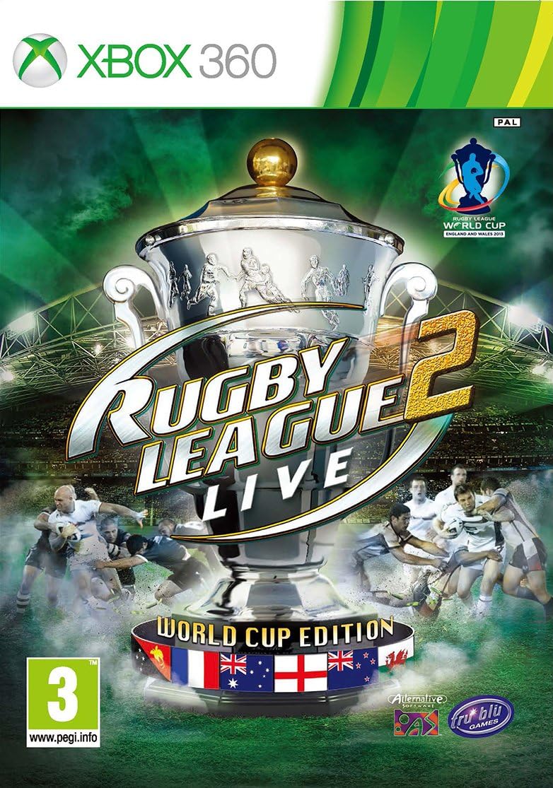 Rugby League Live 2 World Cup Edition Xbox 360 Amazon Co Uk Pc Video Games