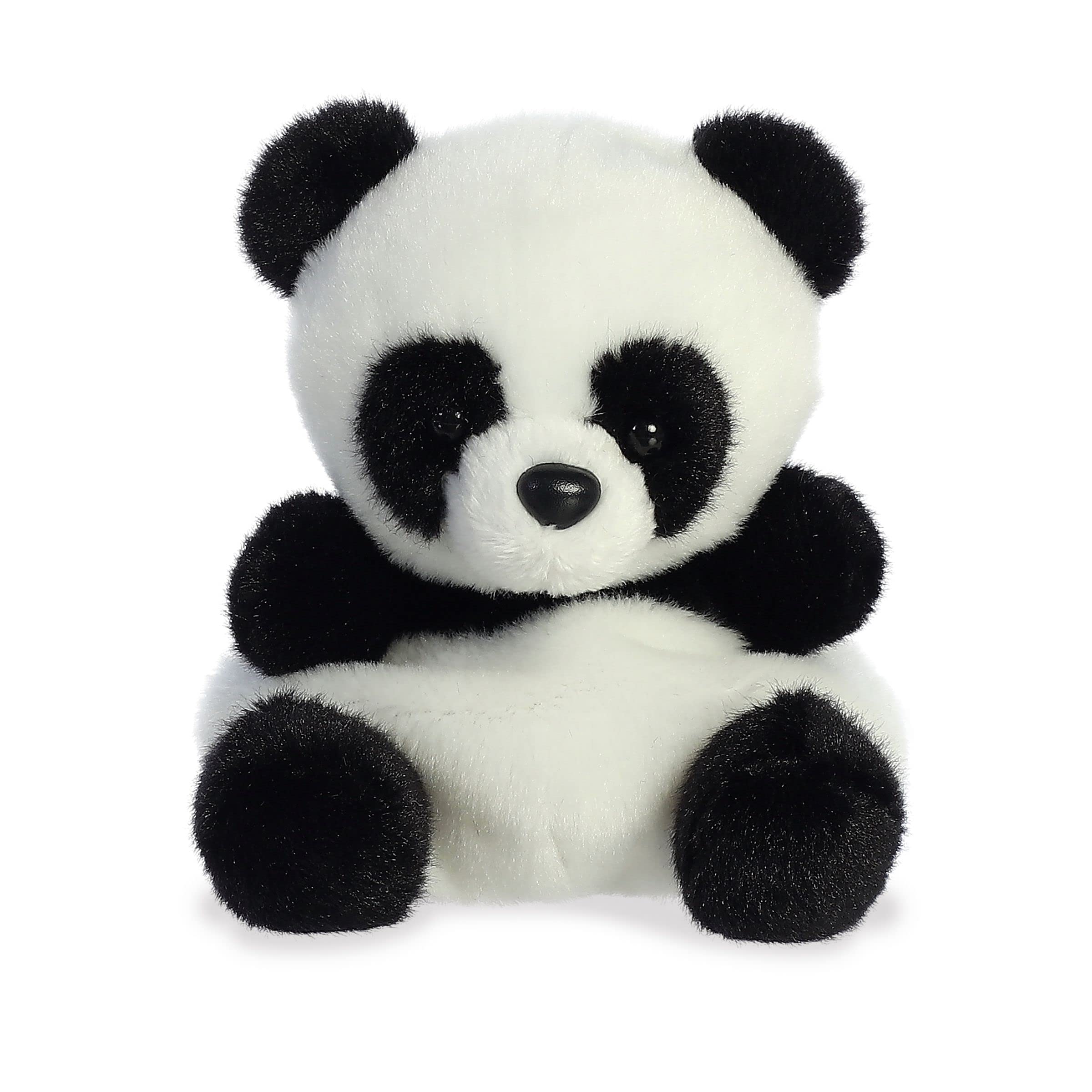 Aurora® Adorable Palm Pals™ Bamboo Panda™ Stuffed Animal - Fun Collectible Plush for Kids and Adult Collectors - Perfect for Decorating Rooms and Birthday Gifts - White 4.5 Inches