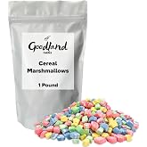Cereal Marshmallows, Dehydrated Marshmallow Bits, Topping and Dessert Ingredient, 1 lb