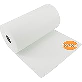 New Brothread Cut Away Machine Embroidery Stabilizer Backing 10" x 50 Yd roll - Medium Weight 2.5 Ounce - Cut into Variable Sizes - for Machine Embroidery and Hand Sewing