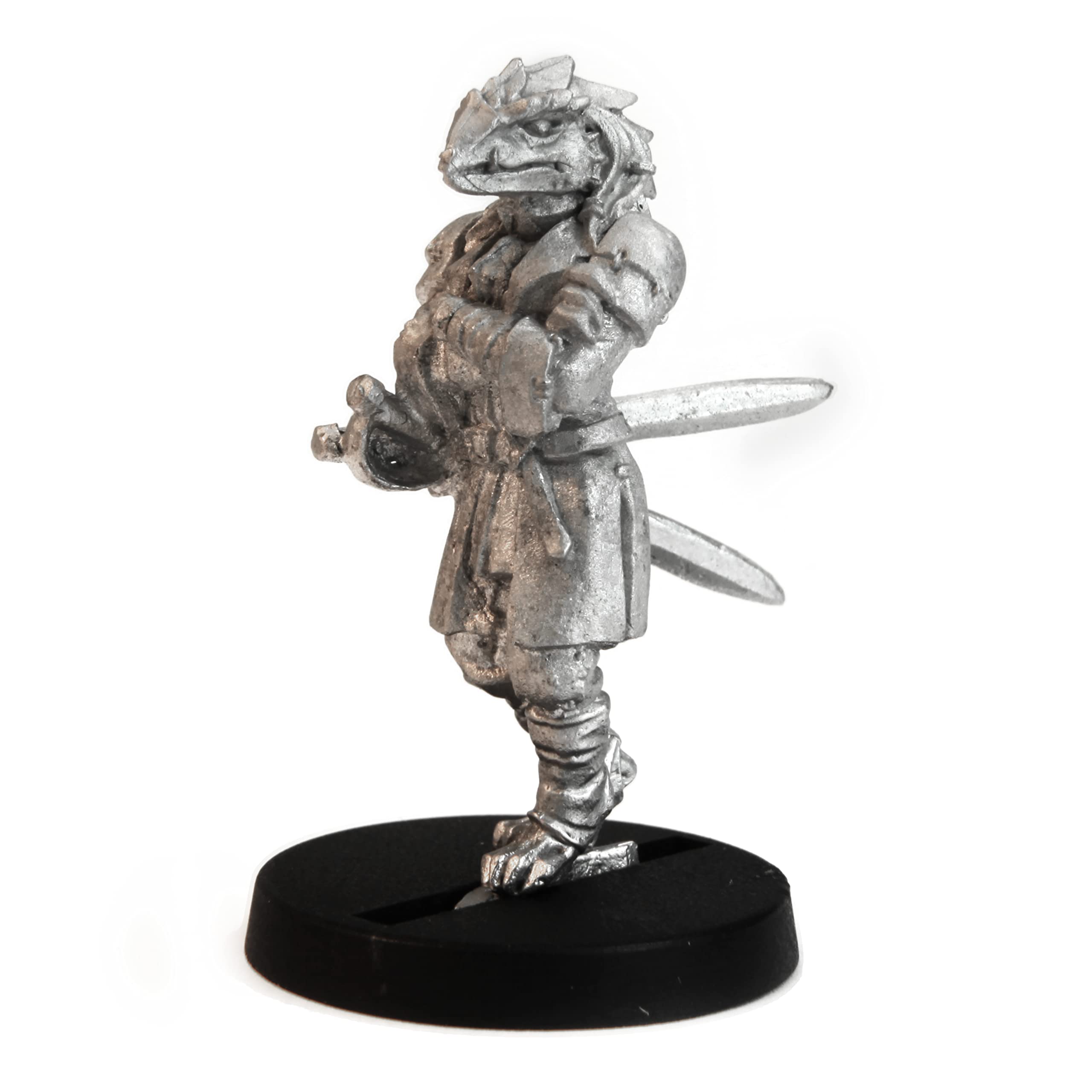 Stonehaven Half-Dragon Duelist Miniature Figure for 28mm Table top Wargames - Made in USA