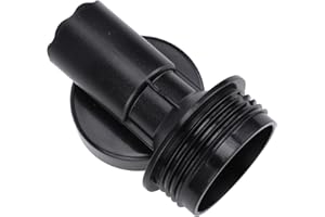 Aramox Air Deflation T Joint Adapter, SPA Tub Air Release Connector Replacement for Easy Deflation Made from ABS Material Sea