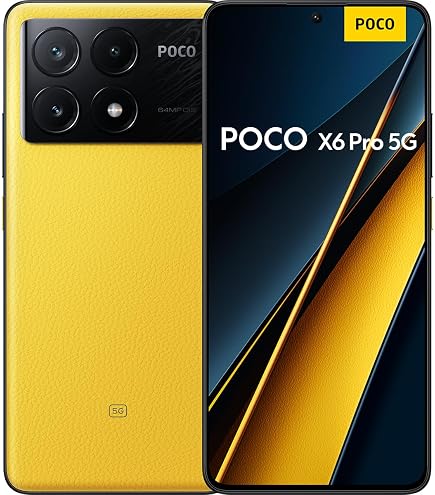 Xiaomi POCO X6 Pro 5G イエロー【12GB/512GB】 【公式通販】