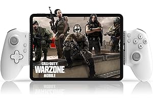 arVin USB C Mobile Gaming Controller for iPad/Tablet(Within 6.7-11 in) USB-C Gamepad with Hall Joysticks/Hall Trigger/Turbo/Back keys, Remote Play for PS5/PS4/Xbox/PC Consoles, Cloud Game, Emulator