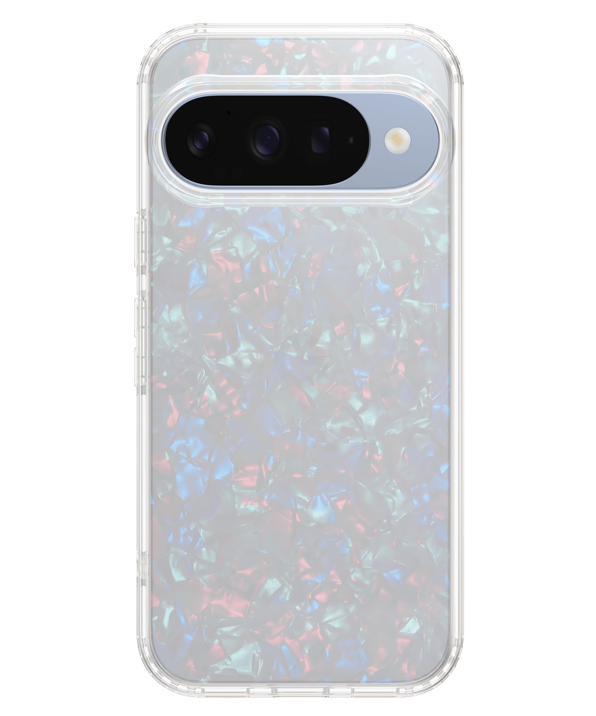 Photo 1 of LONLI Hue Case for Google Pixel 10 & Pixel 10 Pro - White Pearl Tort Phone Case - [360° Shock-Absorbent Bumper] - Add a Timeless and Luxurious Touch