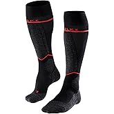 FALKE Women's SK4 Advanced Energizing Light Compression Ski Socks, Knee High, Breathable Quick Dry, Merino Wool, 1 Pair