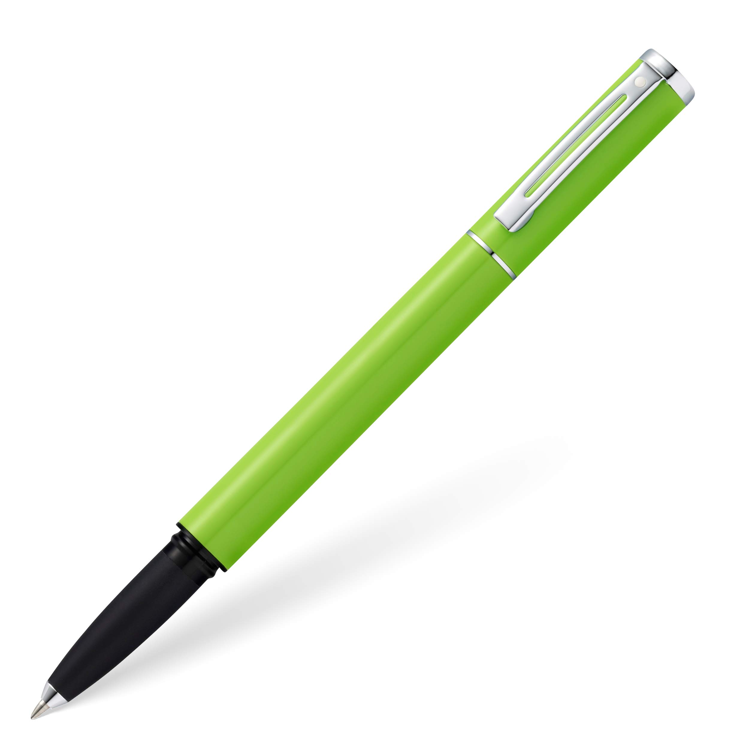 Sheaffer Pop Glossy Lime Green Gel Rollerball Pen with Chrome Trim