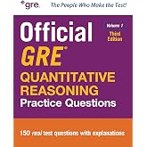 Official GRE Quantitative Reasoning Practice Questions, Third Edition, Volume 1