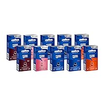 Lavazza, Capsule Caffè in Alluminio, Gusti Assortiti Crema e Gusto, Compatibili con Macchine Nespresso, 10 Confezioni da 10 Capsule, 4 x C&G, 3 x C&G Dolce, 2 x C&G Ricco, 2 x C&G Forte, 100 capsule