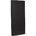 ATS Acoustics Sound Absorbing Noise Dampening Acoustic Panel Wall Treatment 24" x 48" x 4" Beveled Edge (Black)