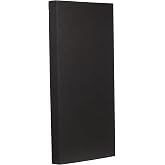 ATS Acoustics Sound Absorbing Acoustic Panel 24" x 48" x 4" Beveled Edge (Black)