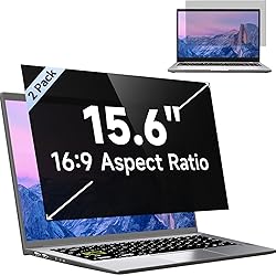 [2 Pack] 15.6 Inch Laptop Privacy Screen for