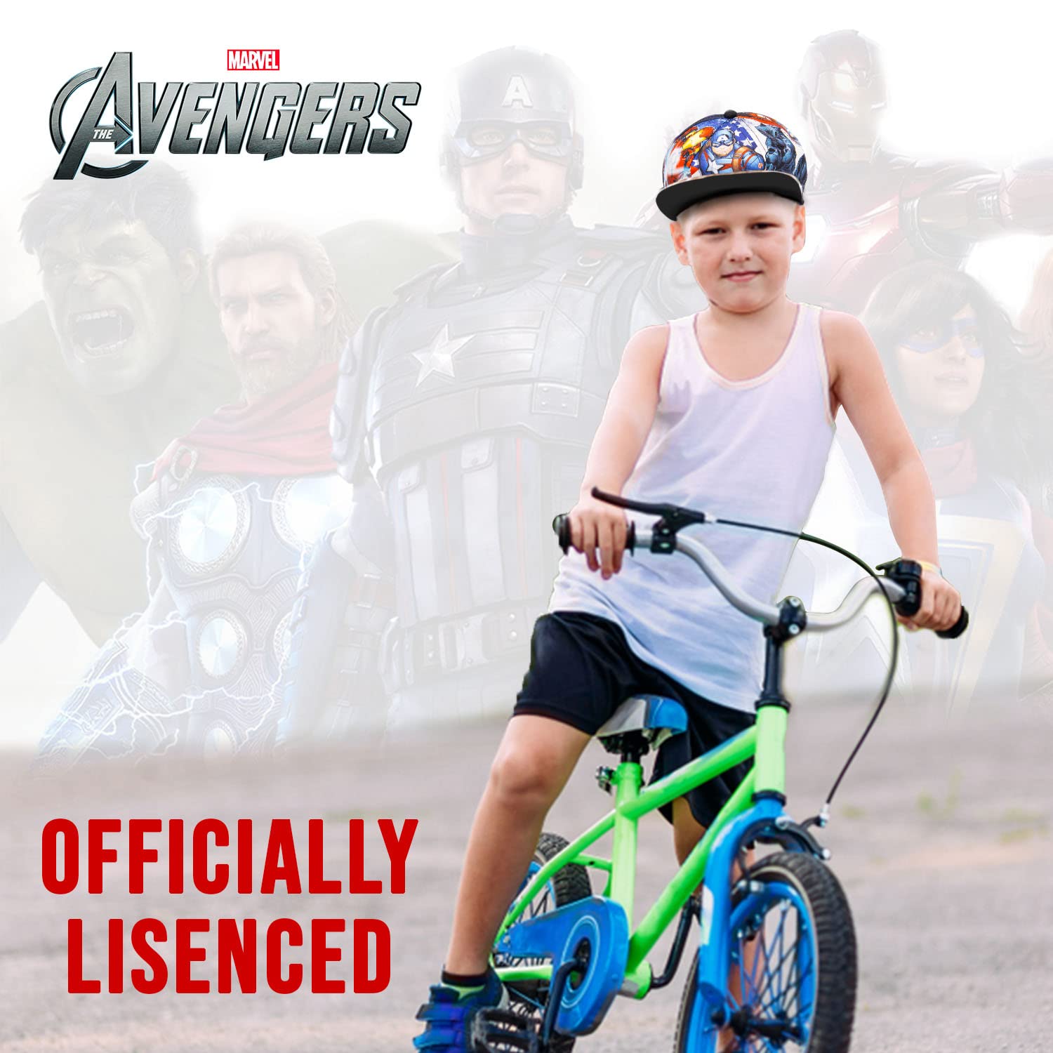 Marvel Legends Captain America, Ironman, Avengers, Hulk Baseball Cap for Boys – Avengers Hat Youth Ages 5-14