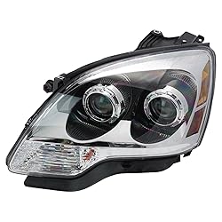 TRQ 2 Piece Headlight Assembly Set Halogen Driver