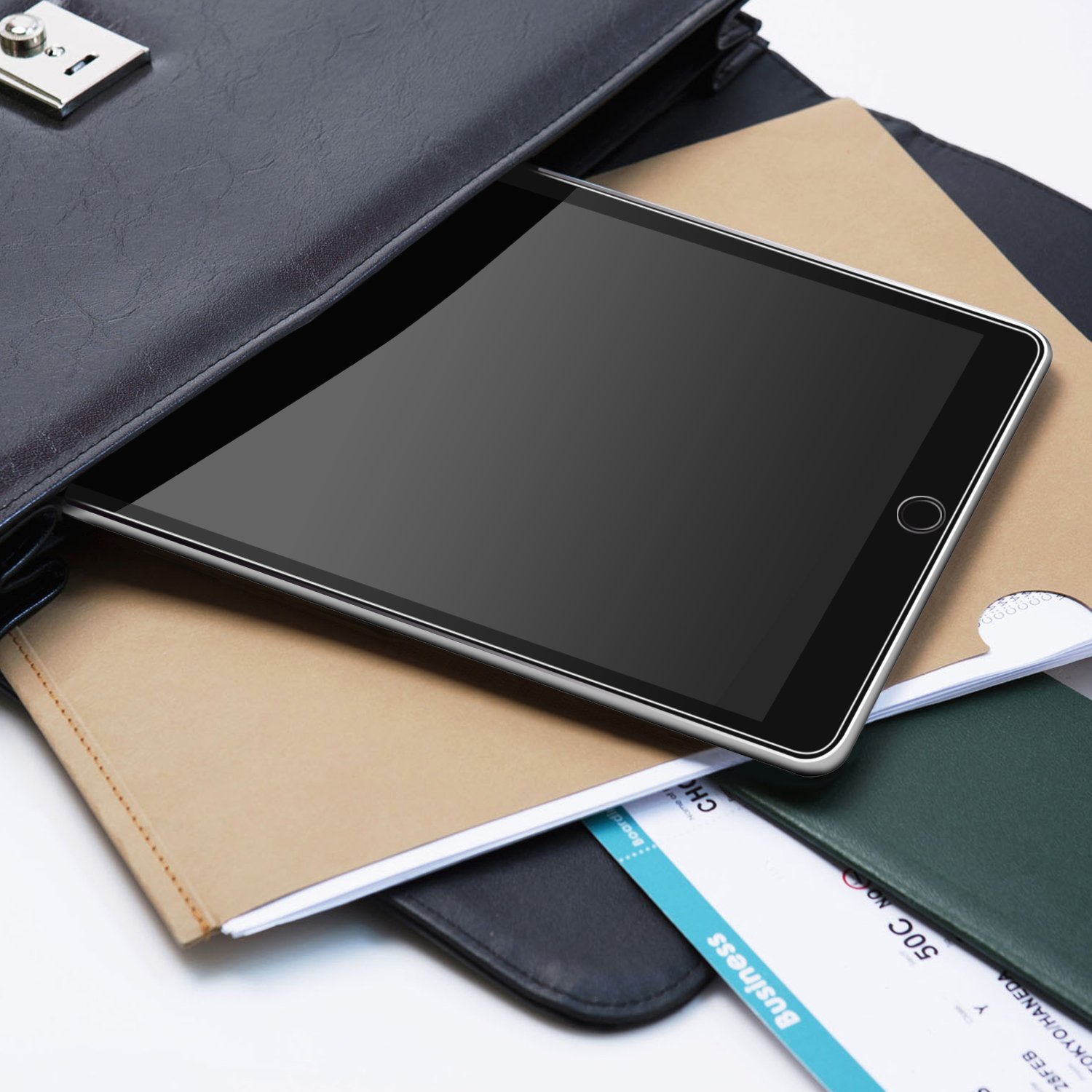 E-PRANCE Screen Protector for Apple iPad Pro 10.5 inch (2017), Tempered Glass Film … (iPad Pro 10.5 inch Screen Protector) - Lifetime Replacement Warranty