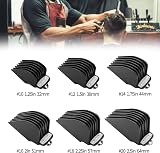 Yinke Clipper Guards 6PCS Fits Wahl with Metal Clip 1.25 1.5 1.75 2 2.25 2.5 in view 5