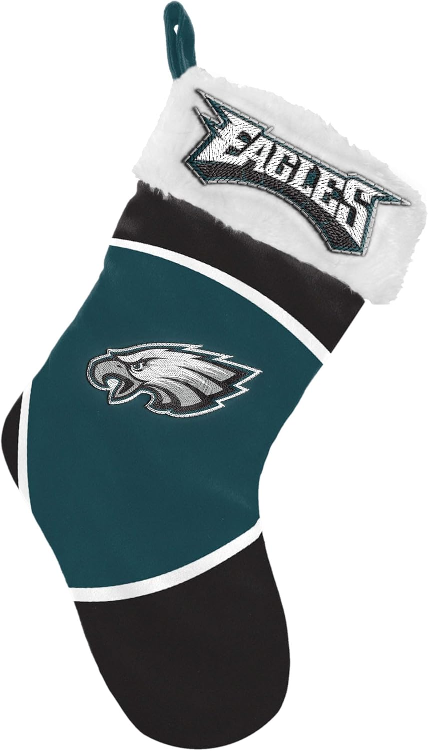 Stockings & Holders - FOCO NFL Christmas Stocking - Plush Limited Edition Holiday Stocking - Represent The NFC East and Show Your Team Spirit with Officially Licensed Football Fan Decorations