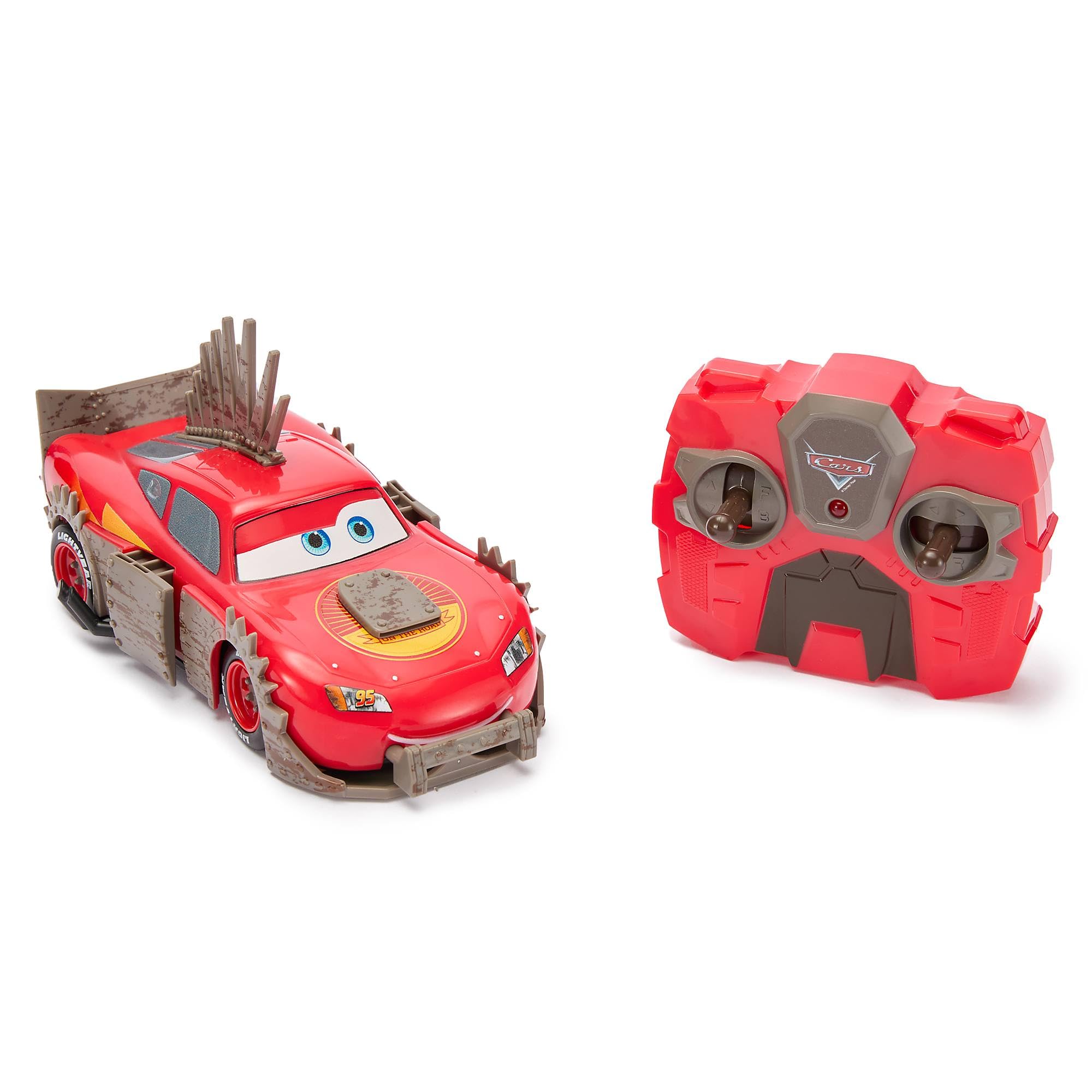 Disney Store Official Lightning McQueen Crash and Rebuild Remote Control Car for Kids, Disney Pixar Cars, 15cm/6”, Action-Packed RC Toy with Rebuild Feature - Suitable for Ages 3+