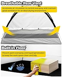 Portable Spray Paint Booth Tent: PLANTIONAL Spray