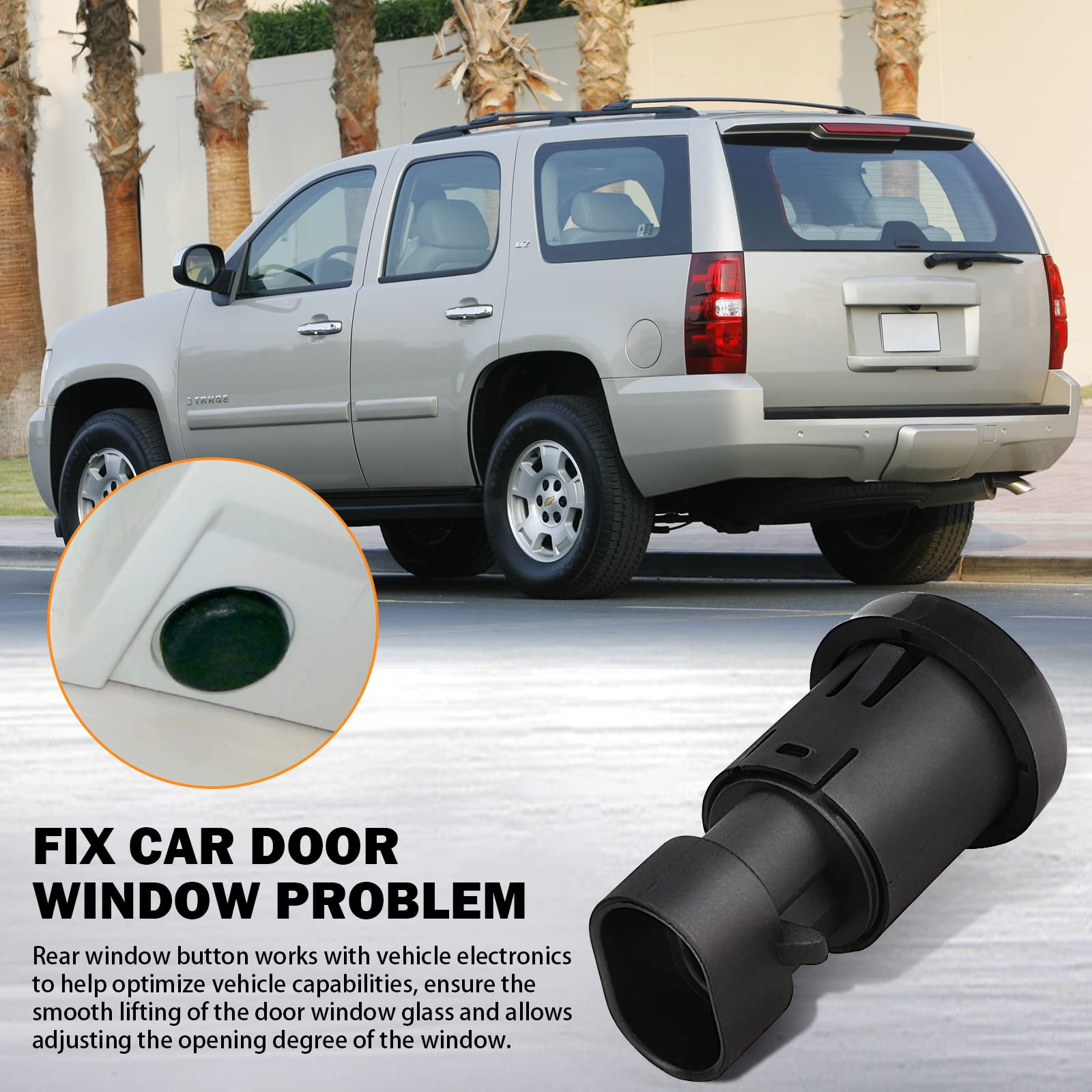 Rear Window Button Mua Rear Window Switch Button for Chevy Tahoe Suburban Cadillac ...