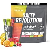 Salty Revolution Electrolytes Powder Packets, Variety Pack (30 Servings) | Keto, Energy &amp; Sports Hydration Support | Sugar Free, Gluten-Free | Drink Mix